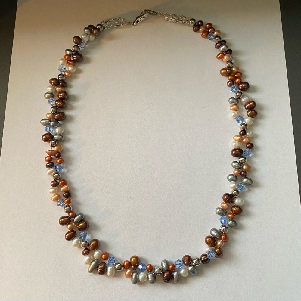 Multicolor Baroque Freshwater Pearl Necklace